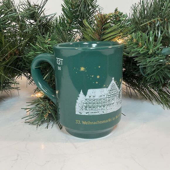 Bernkastel-Kues 2009 Christmas Market Weihnachtsmarkt Glühwein Frosted Mug  8 Oz - Picture 5 of 7